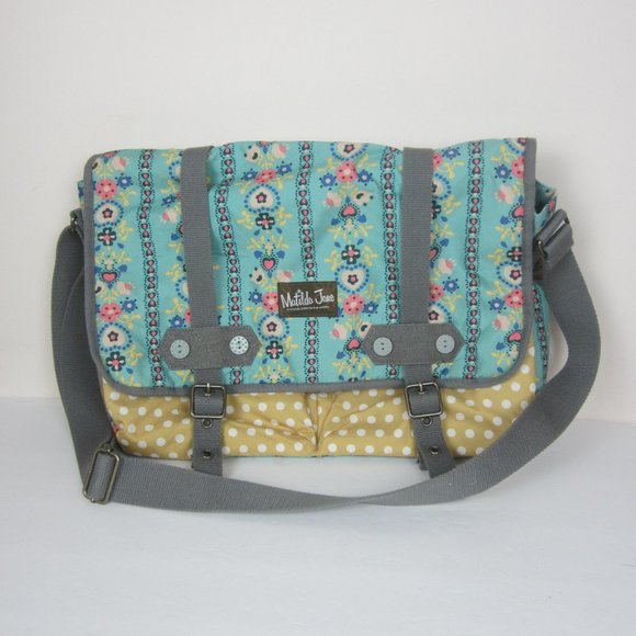Matilda Jane Folklore Messenger Diaper Bag - Picture 1 of 7